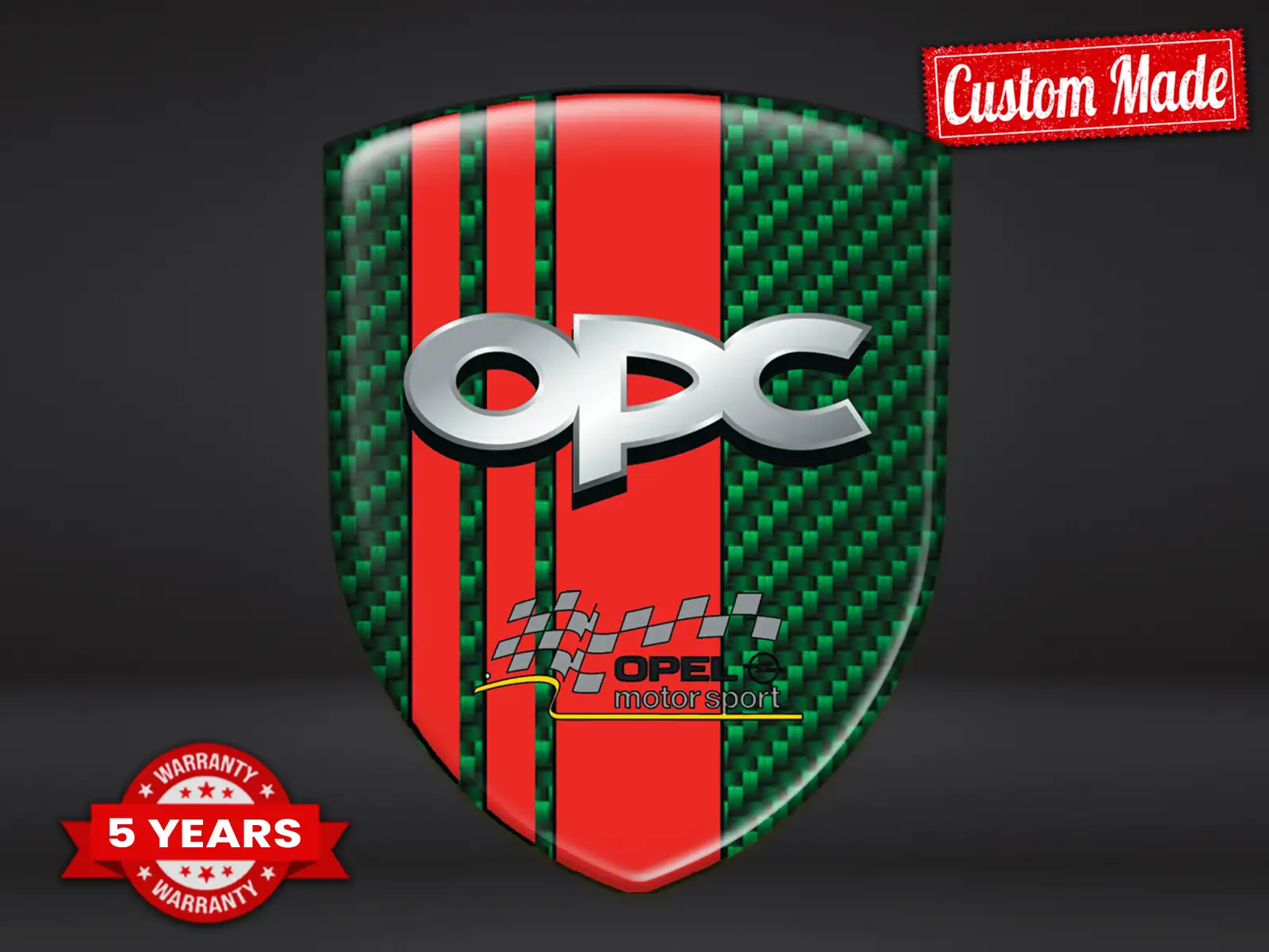 OPC Pegatinas Negocio Personalizadas Limitadas Derrape Universal